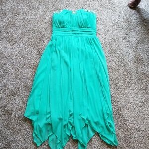 Mint green dress